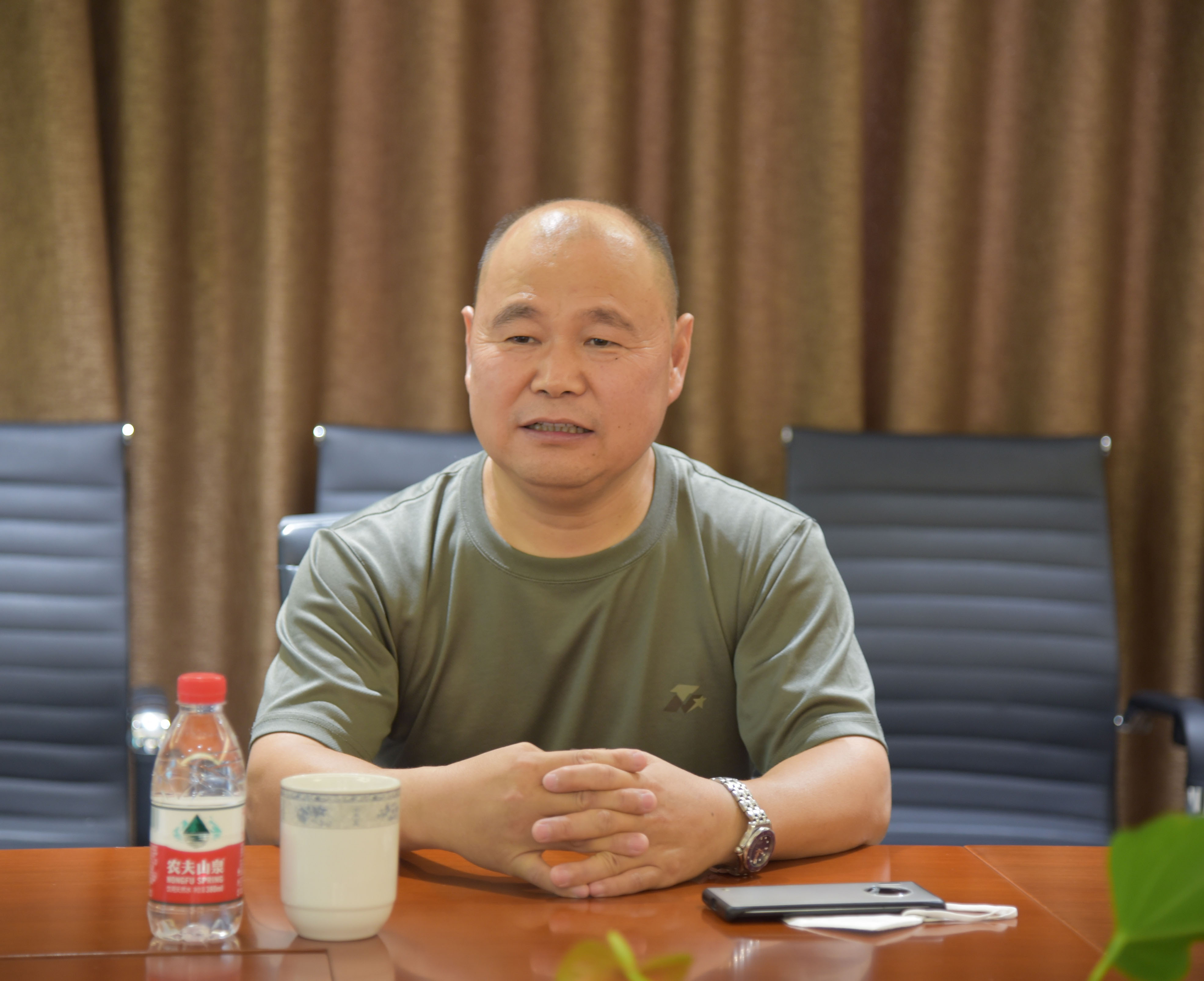 区科委副主任吴青一行走访调研博阳新能 区科委副主任吴青一行走访调研博阳新能