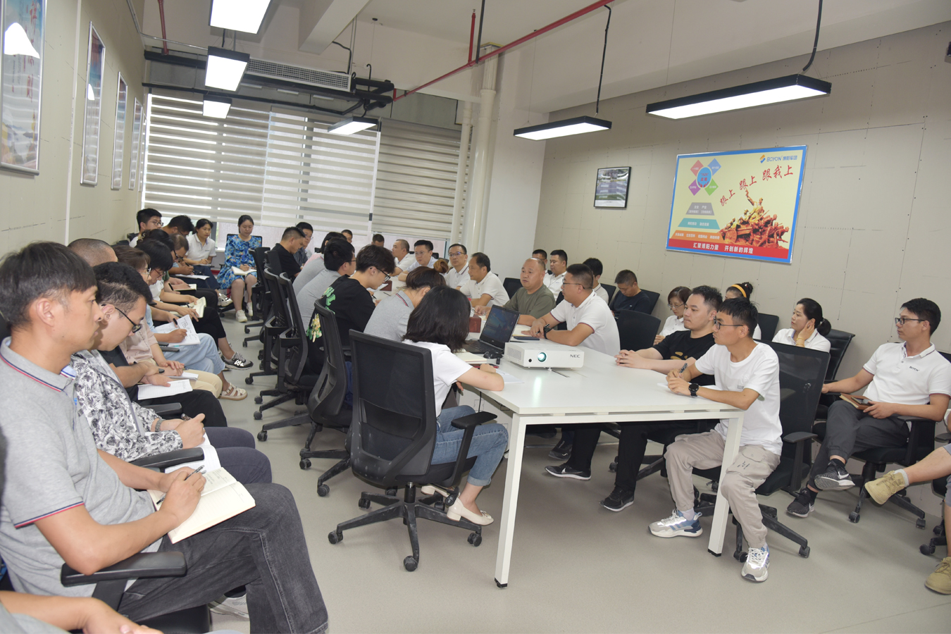 追逐梦想、奋楫扬帆—博阳新能召开年中工作会议 追逐梦想、奋楫扬帆—博阳新能召开年中工作会议